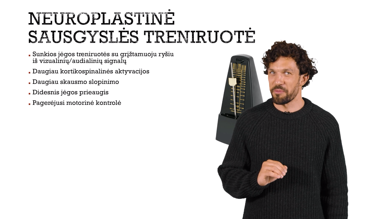 Neuroplastinės treniruotės ir energijos perdavimo treniravimas