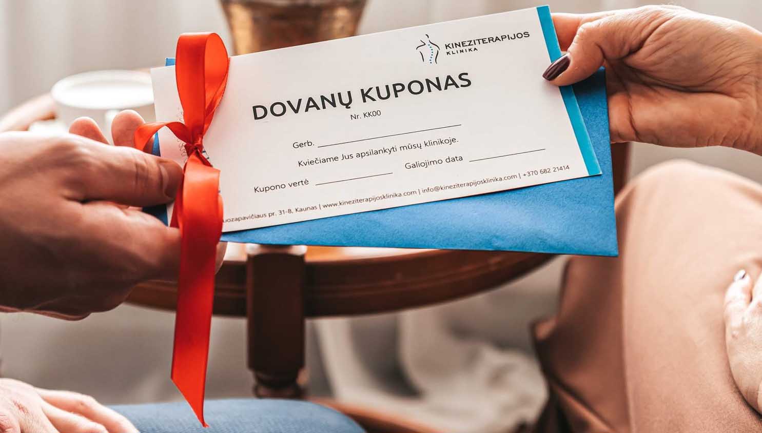 Dovanų kuponas